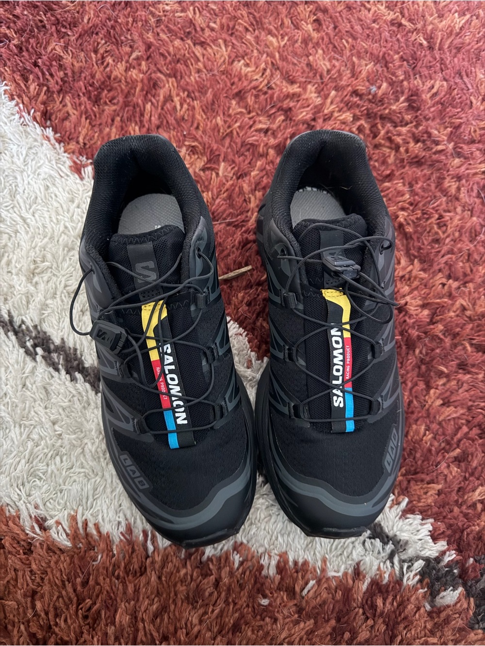 Salomon XT-6 Black/Phantom Sneakers - Picture 7 of 8